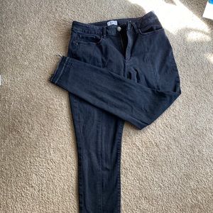 Women’s LOFT black Denim Jeans High Rise Curvy Skinny